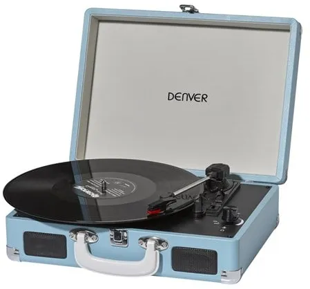 DENVER VPL-120 - turntable - Skivspelare Blå